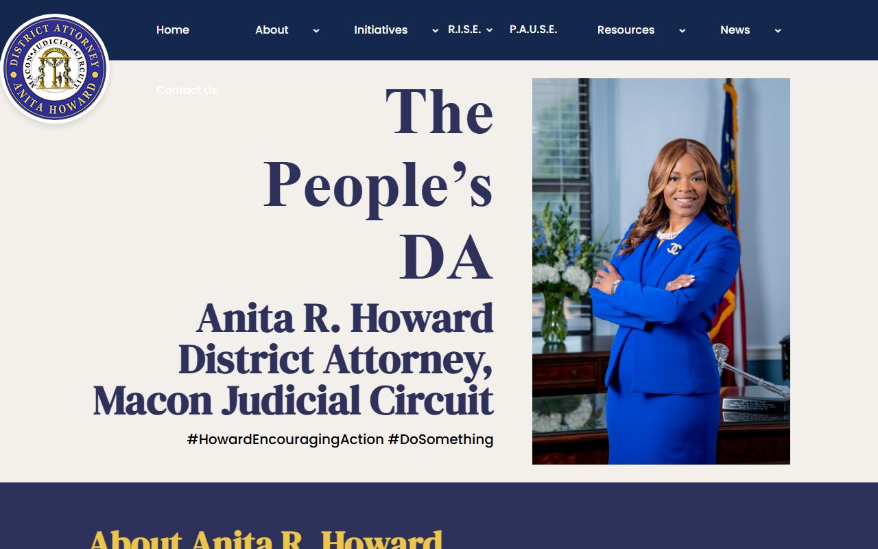 Macon Judicial Circuit District Attorney official site